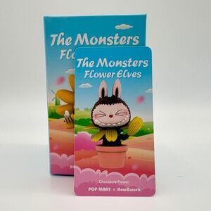 Pop Mart Labubu The Monsters Flower Elves Series Blind Box – Chocolate Flower